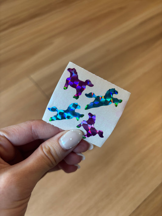 Great 7 - Tear-off Stickers - Holographic Pony