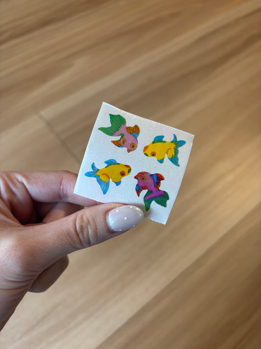 Great 7 - Tear-off Stickers - Pearly Goldfish