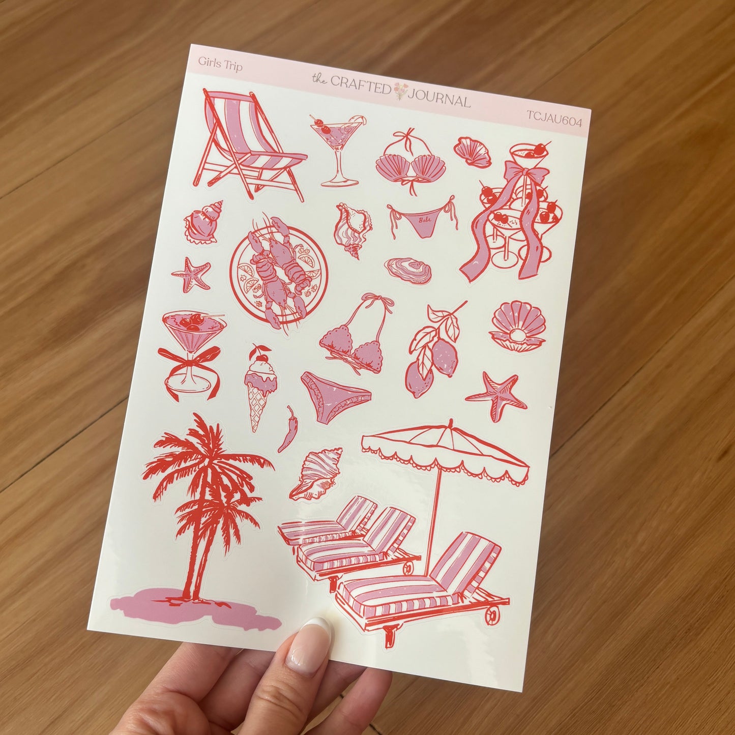 Girls Trip Sticker Sheet