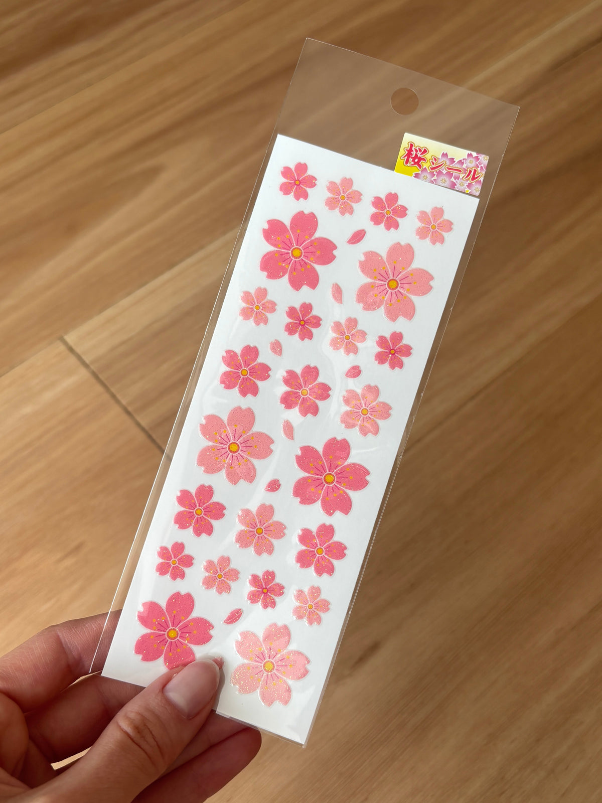 Sticker Fun Sparklies Sakura Stickers