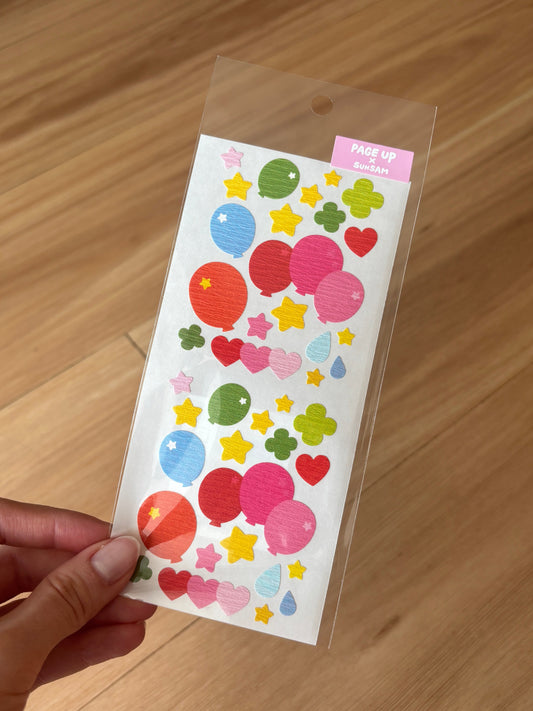 Sticker Fun Paper Balloon Stickers
