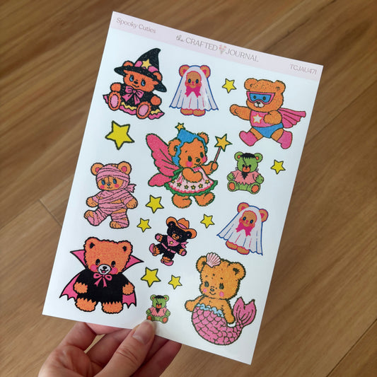 Spooky Cuties Sticker Sheet