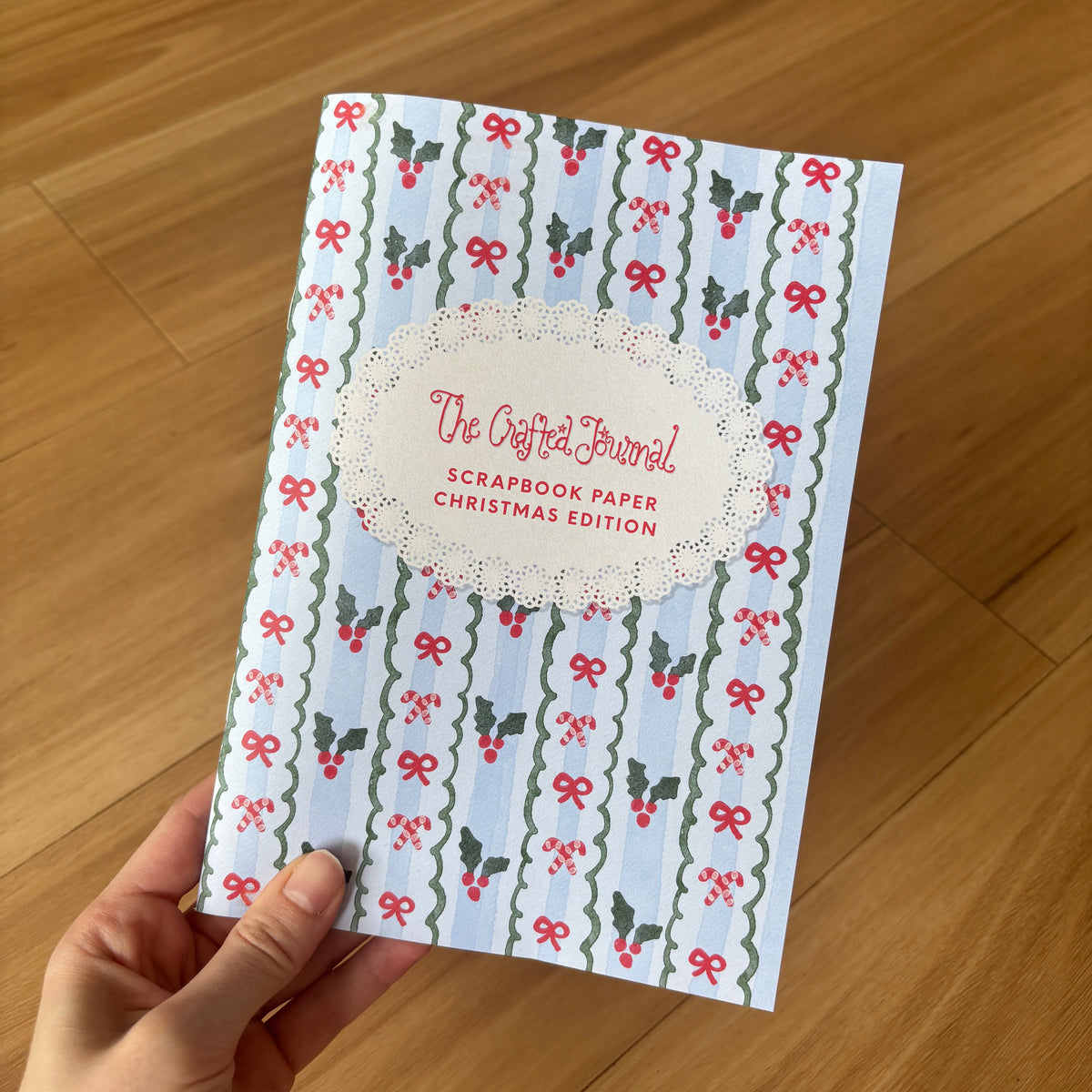 Scrapbook Paper Book - Christmas Edition