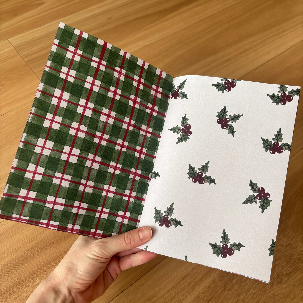 Scrapbook Paper Book - Christmas Edition