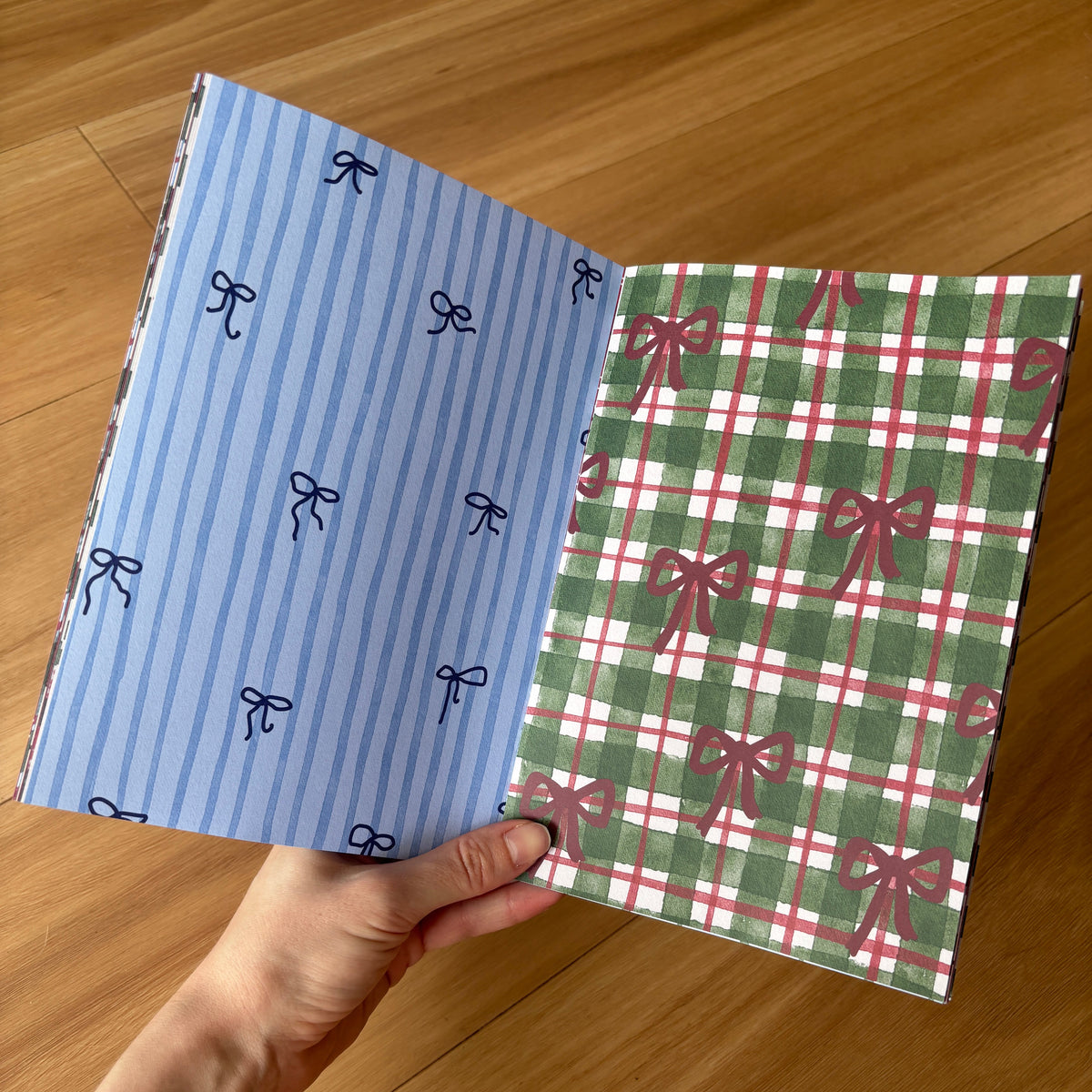 Scrapbook Paper Book - Christmas Edition