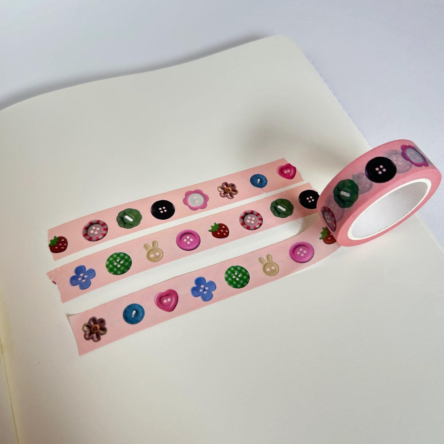 COMING SOON: Nany Craft Shop - Buttons Washi Tape