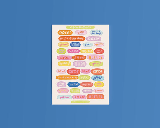Lydia Southgate - Labels Sticker Sheet