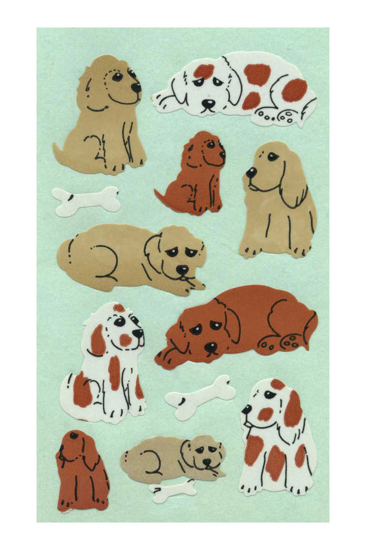 Stickermagic - Maxi Paper Stickers - Puppies