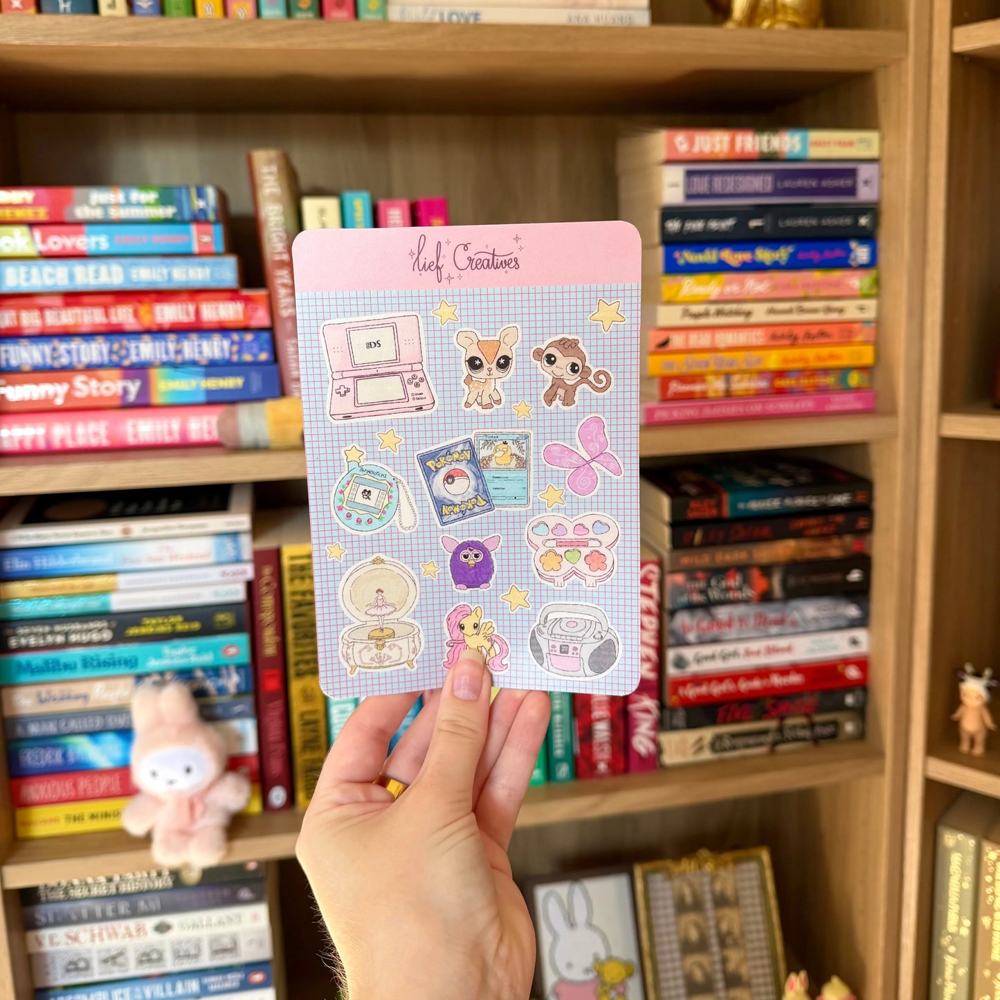 Coming Soon: Lief Creatives Nostalgia A6 Sticker Sheet