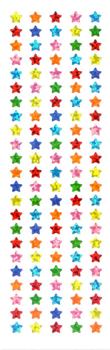 Sticker Fun Holographic Multi-coloured Star Stickers