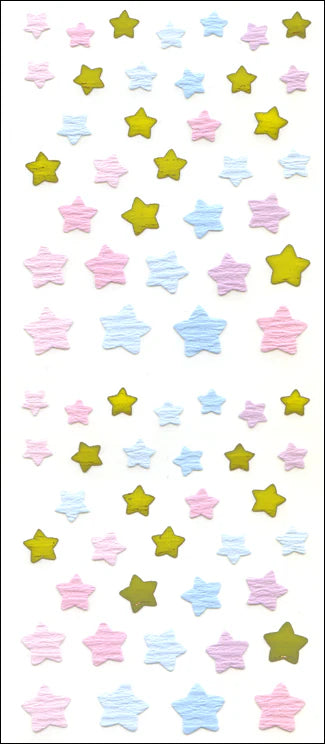 Sticker Fun Paper Star Stickers