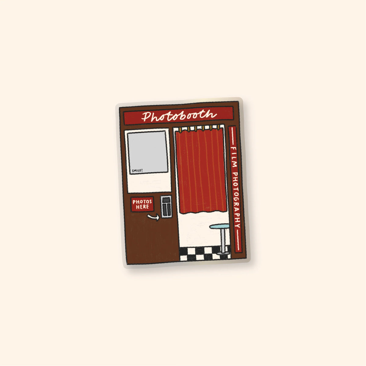 Coming Soon: Lydia Southgate - Retro Photobooth Vinyl Sticker