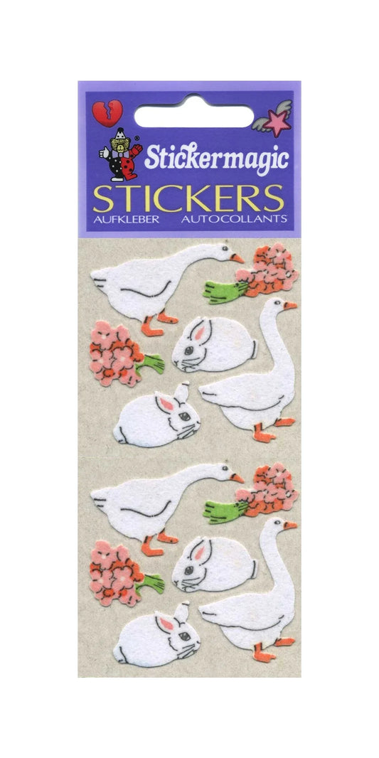Stickermagic - Furrie Stickers - Geese and Bunnies