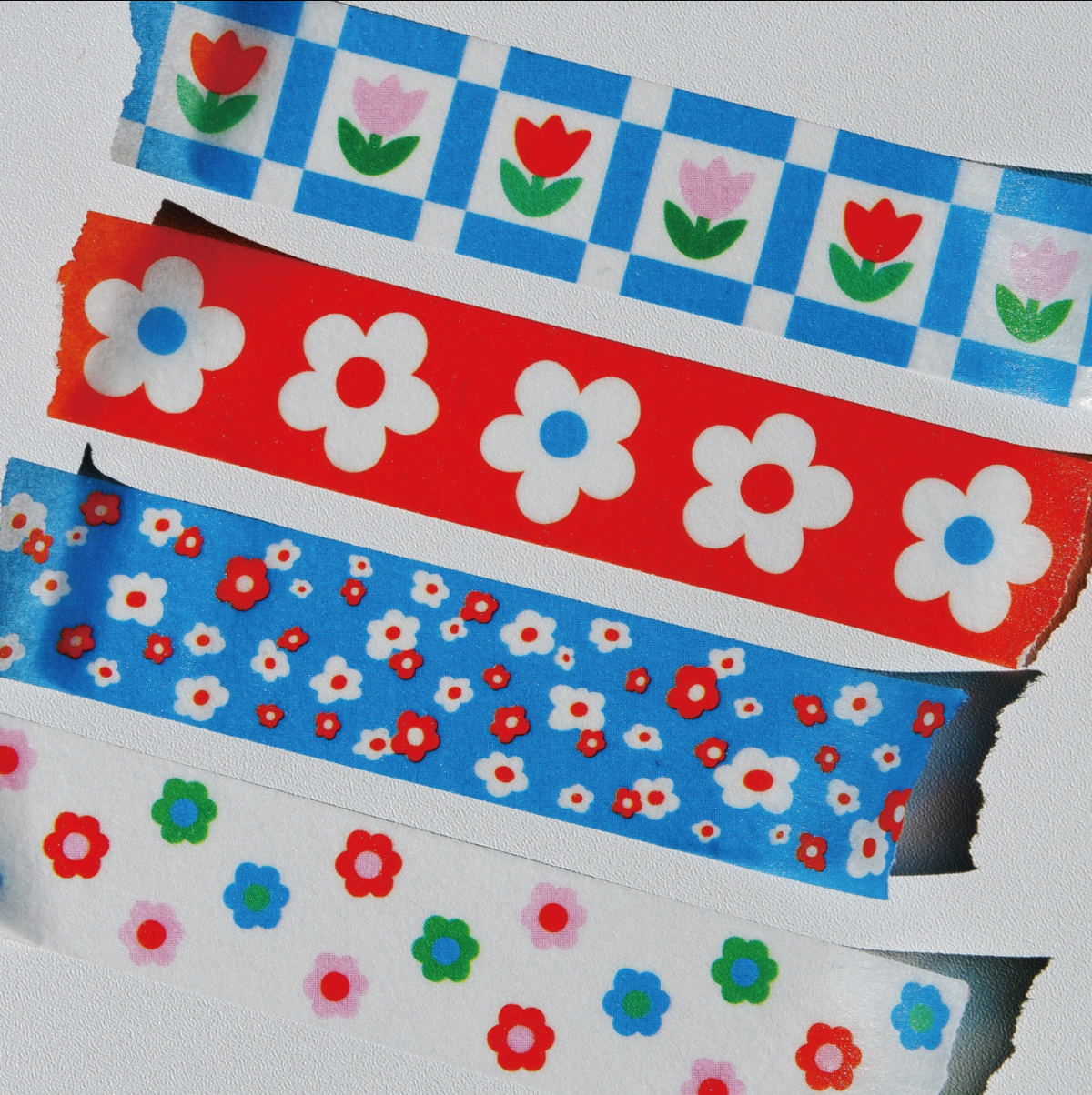 Fruit Fries Lab - Bloom Patterns Washi Tape