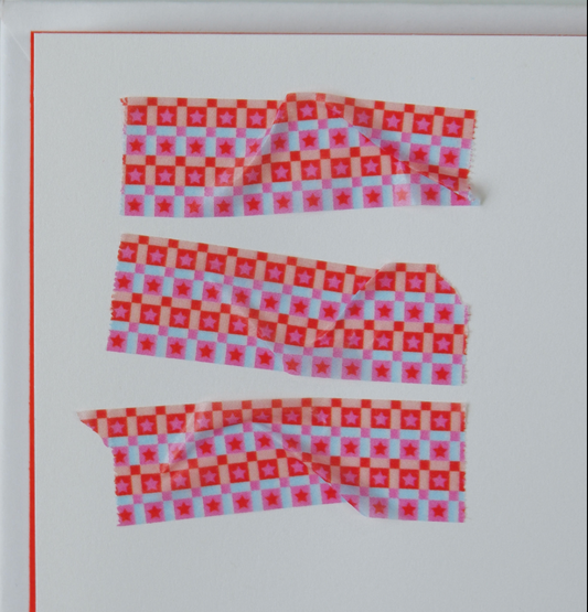 Fruit Fries Lab - Star Tiles Washi Tape