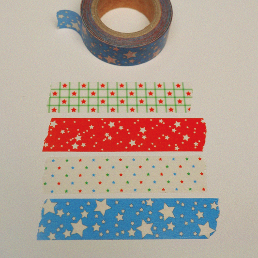 Fruit Fries Lab - Twinkle Patterns Washi Tape