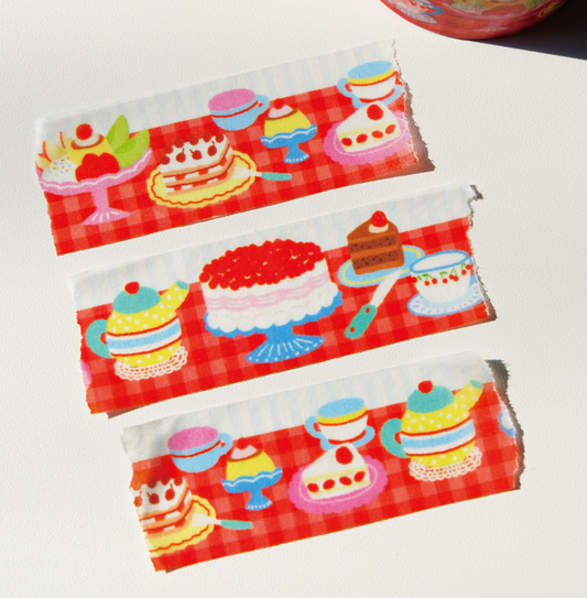 Fruit Fries Lab - Tea Time Delights Washi Tape