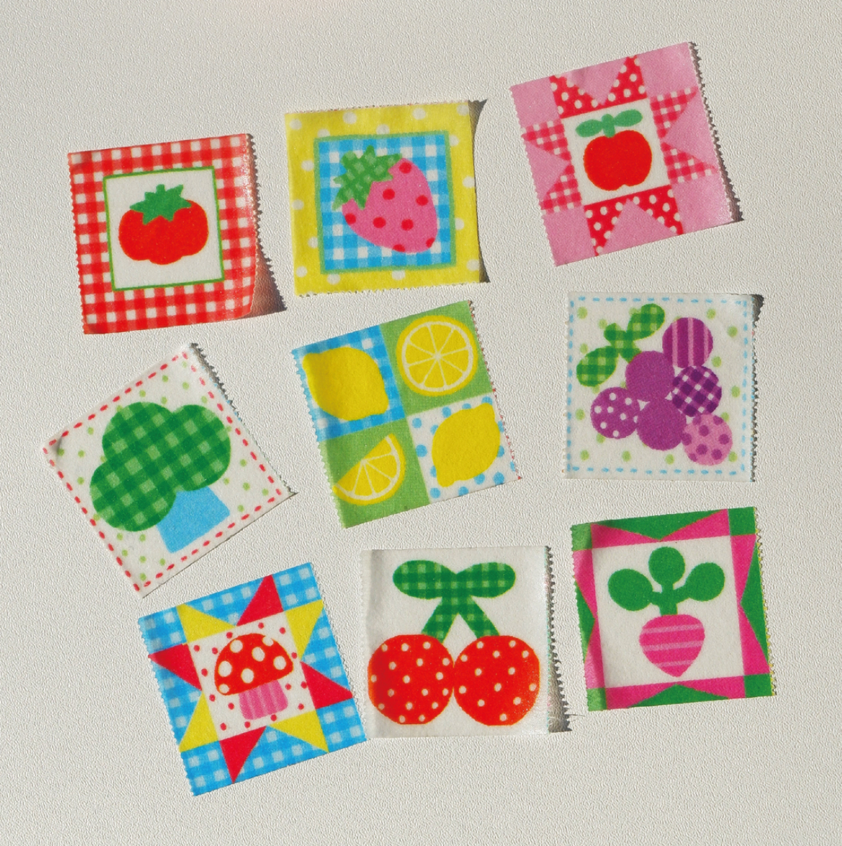 Fruit Fries Lab - Fresh Patchwork Washi Tape