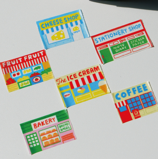Fruit Fries Lab - Little Shop Parade Washi Tape