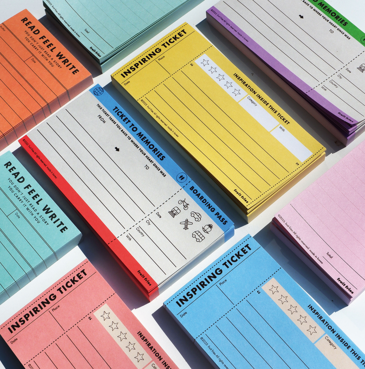 Fruit Fries Lab - Ticket Review Memo Pad
