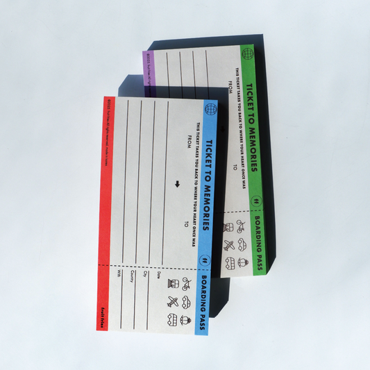 Fruit Fries Lab - Travel Review Memo Pad