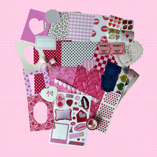 Valentine's Day Scrapbook Kit - Large