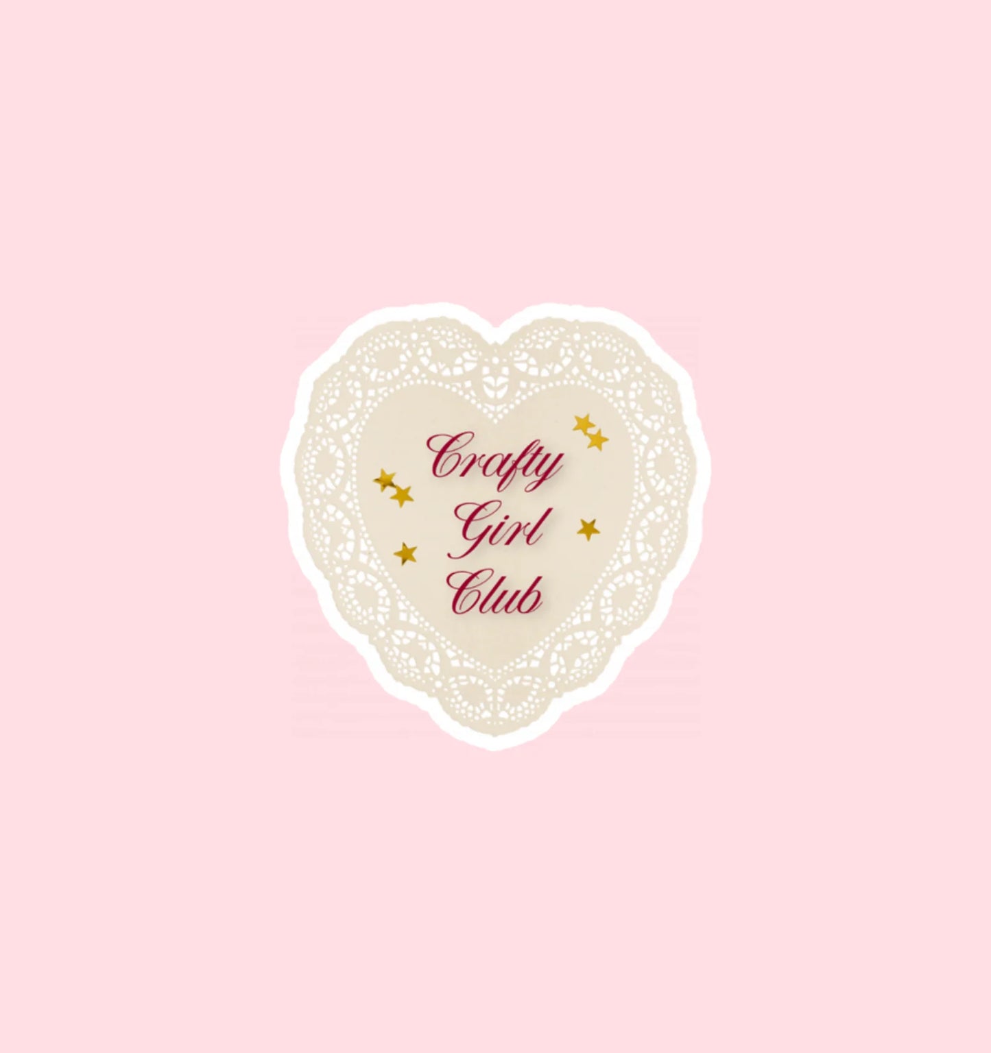 Studio Magari - Holographic Crafty Girl Club Sticker