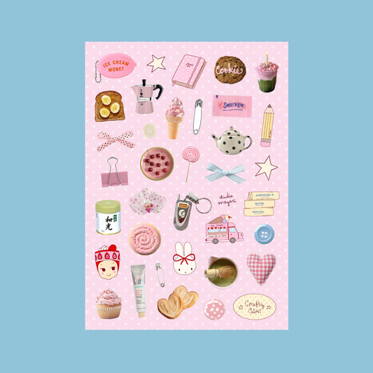 Studio Magari - Sweet Nostalgia Sticker Sheet