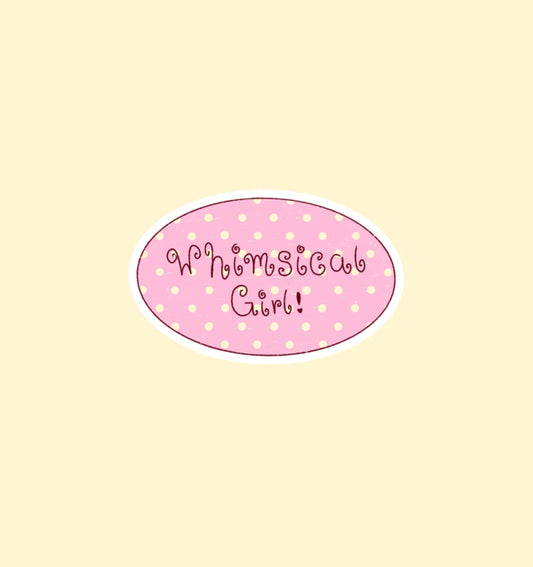 Studio Magari - Holographic Whimsical Girl Sticker