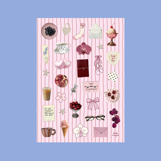Studio Magari - Sweet Pink Sticker Sheet