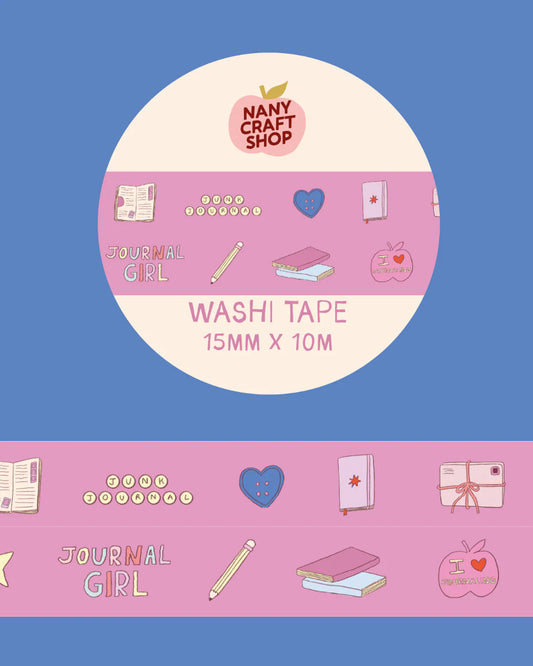 SHIPS IN MAY: Nany Craft Shop - Junk Journaling Washi Tape