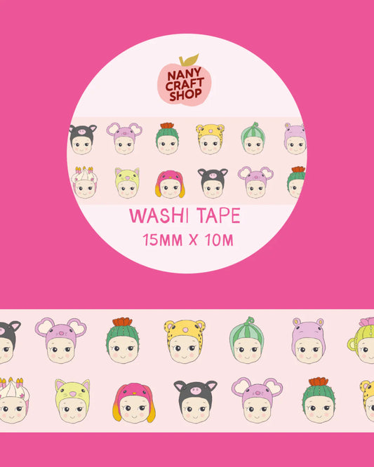 SHIPS IN MAY: Nany Craft Shop - Baby Washi Tape