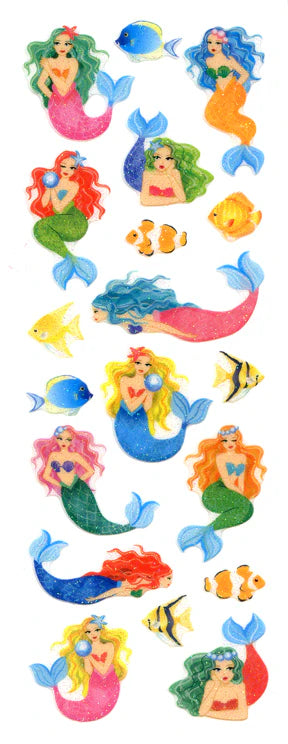 Sticker Fun Sparklies Mermaids