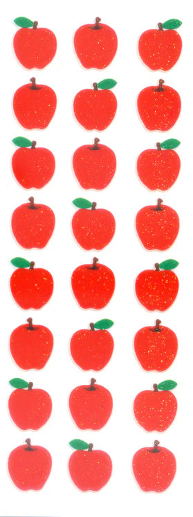 Sticker Fun Sparklies Apples