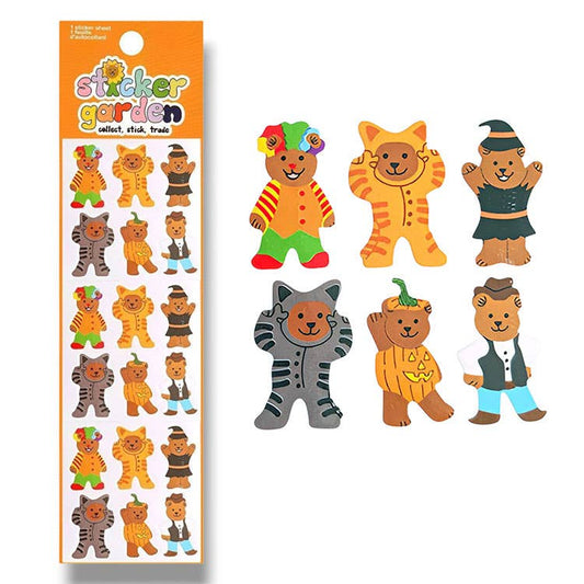 COMING SOON: Sticker Garden - Glossy Trick or Bear Halloween Sticker