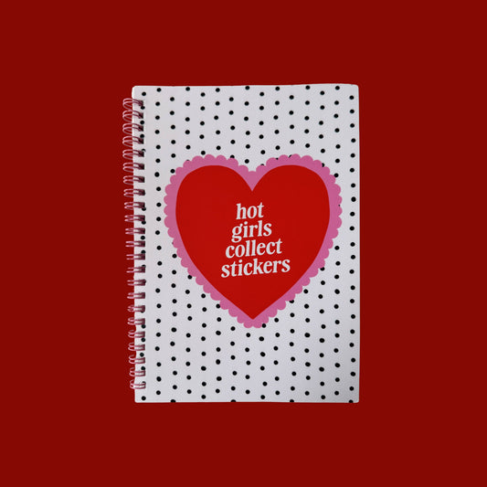 Tillie Rose Studio - Hot Girls Collect Stickers A5 Sticker Keeper