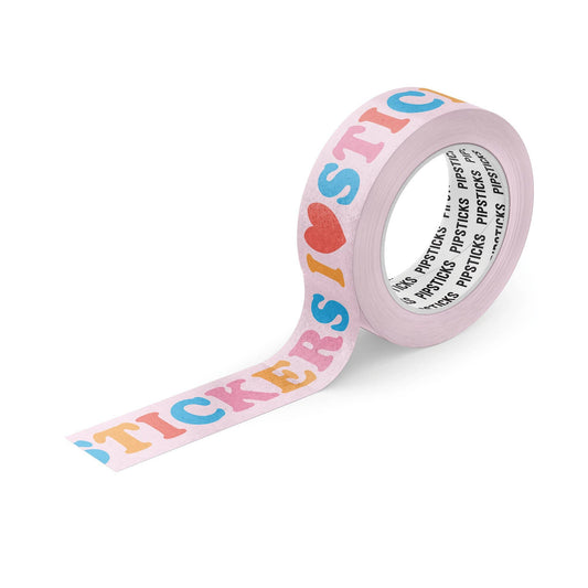 Pipsticks Sticker Love Washi Tape