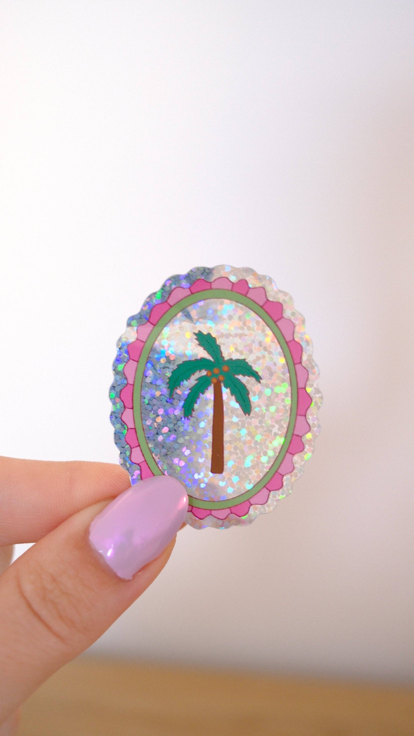 COMING SOON: Nany Craft Shop Sticker - Palm Tree