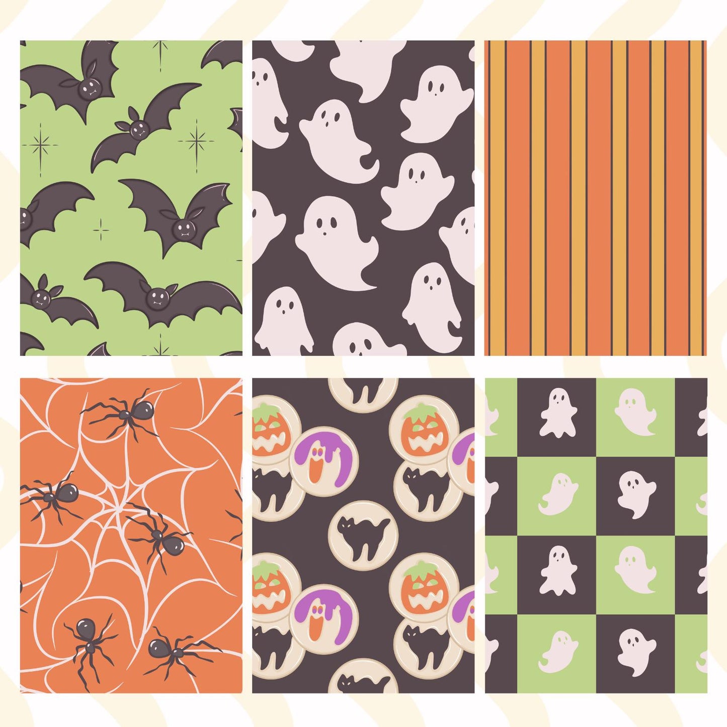 Halloween Sticky Back Scrapbook Paper Pack