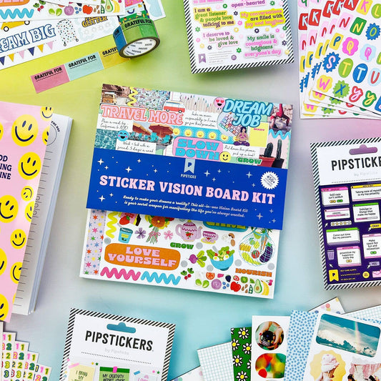 Pipsticks Live The Dream Vision Board Kit