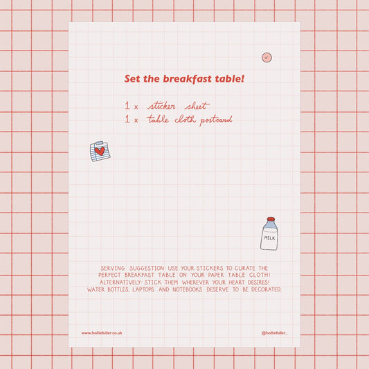 Hollie Fuller - Breakfast Sticker Sheet
