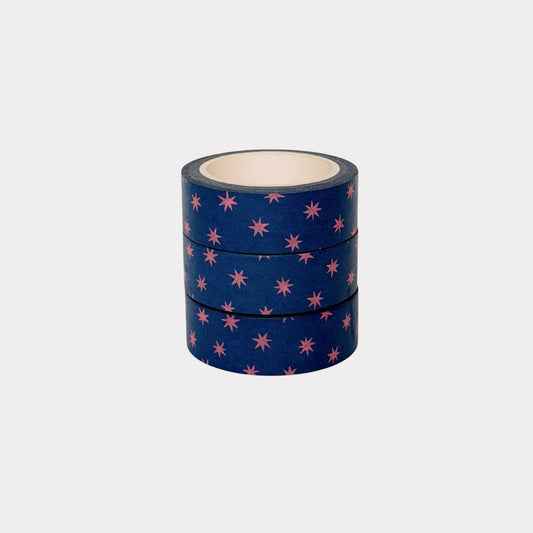 Tillie Rose Studio - Blue and Pink Stars Washi Tape