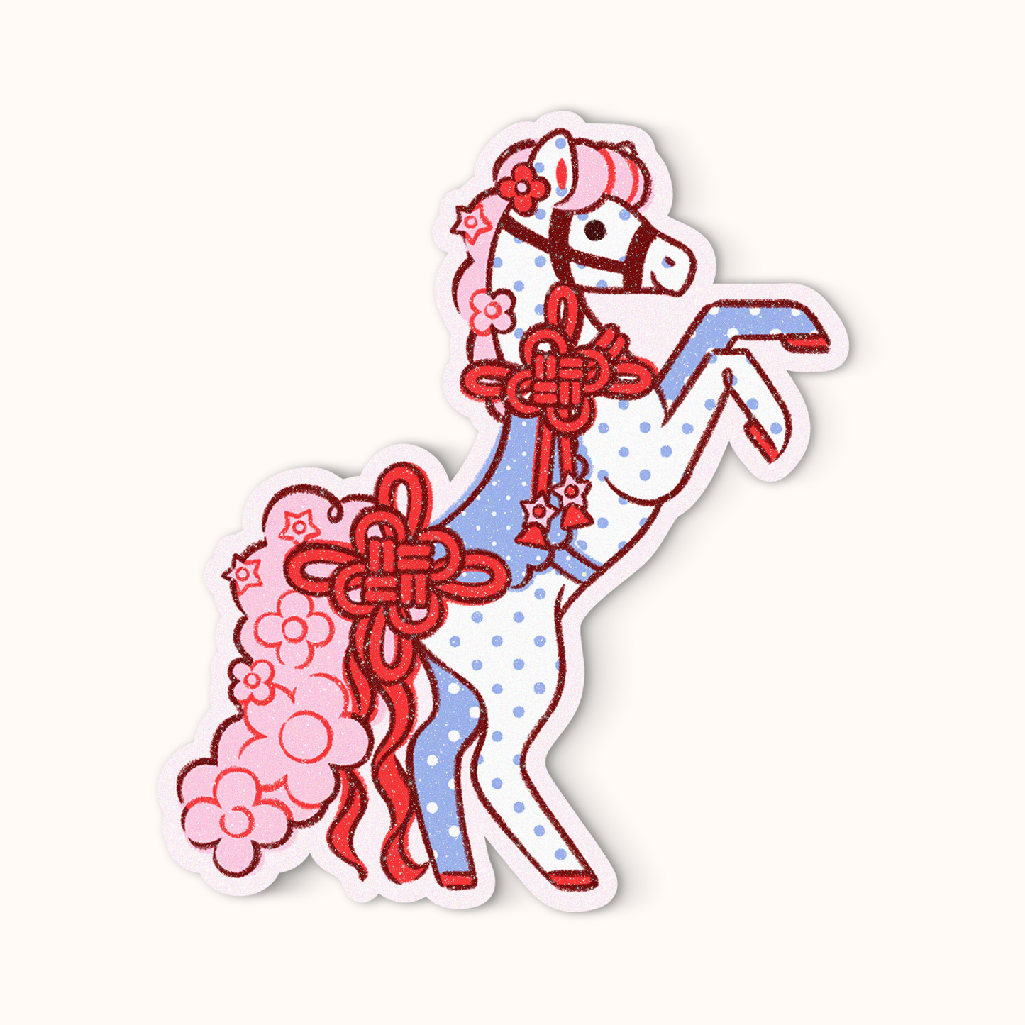 Coming Soon: Reverie Realm - Lucky Pony | Vinyl Waterproof Sticker