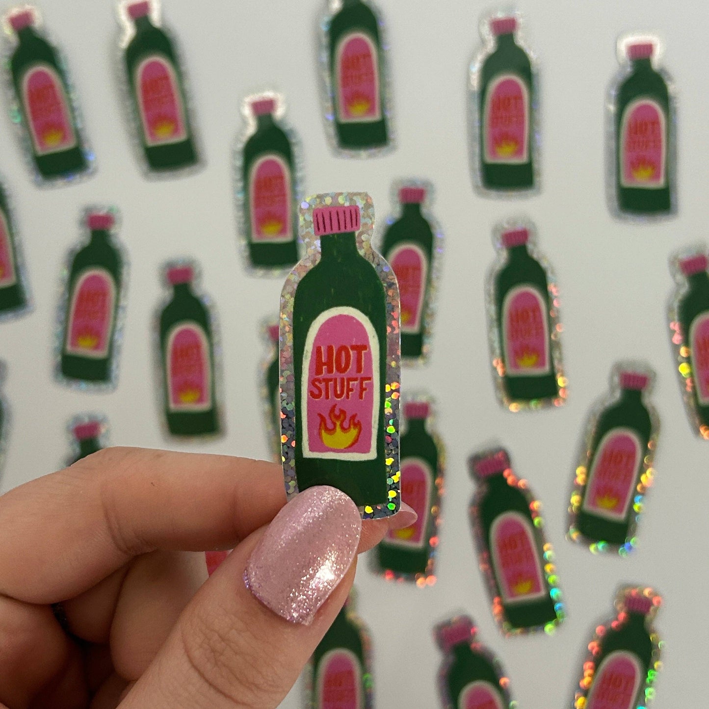 NanyCraftShop - Hot Stuff Sticker