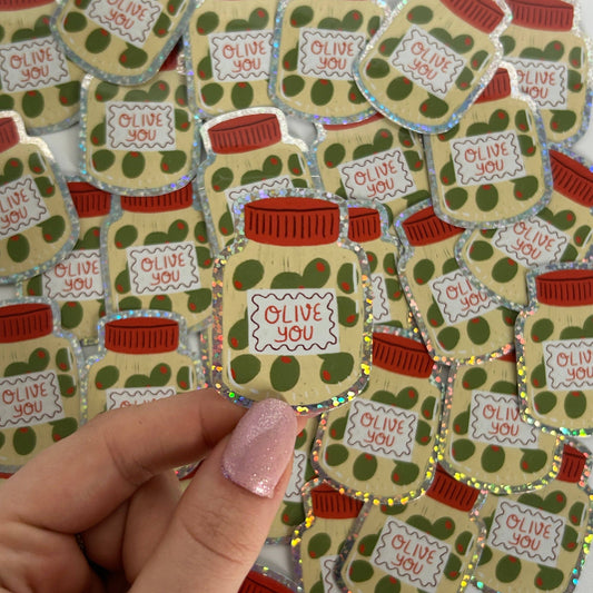 NanyCraftShop - Olive You Sticker