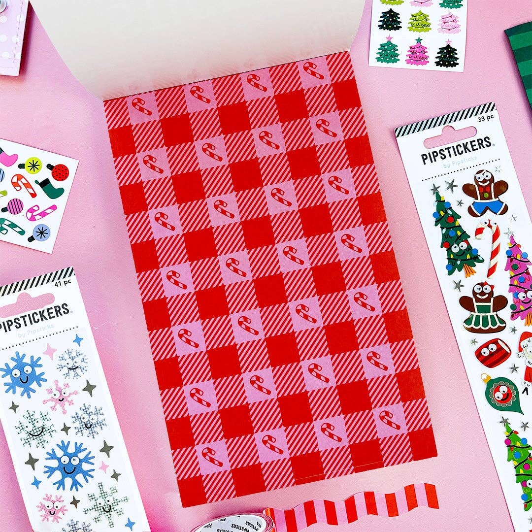 Coming Soon: Pipsticks - Charming Christmas Sticker Paper Scrap Pad
