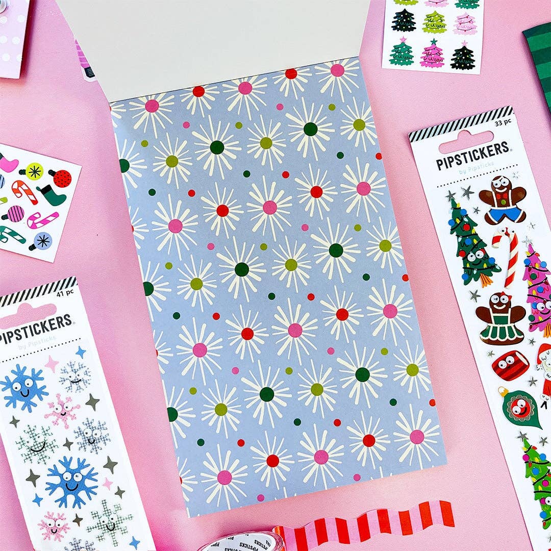 Coming Soon: Pipsticks - Charming Christmas Sticker Paper Scrap Pad