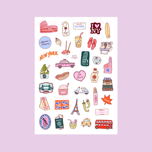 Studio Magari - Travel Sticker Sheet