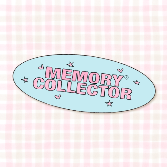 COMING SOON: Shyla's Journal - Memory Collector Oval Sticker