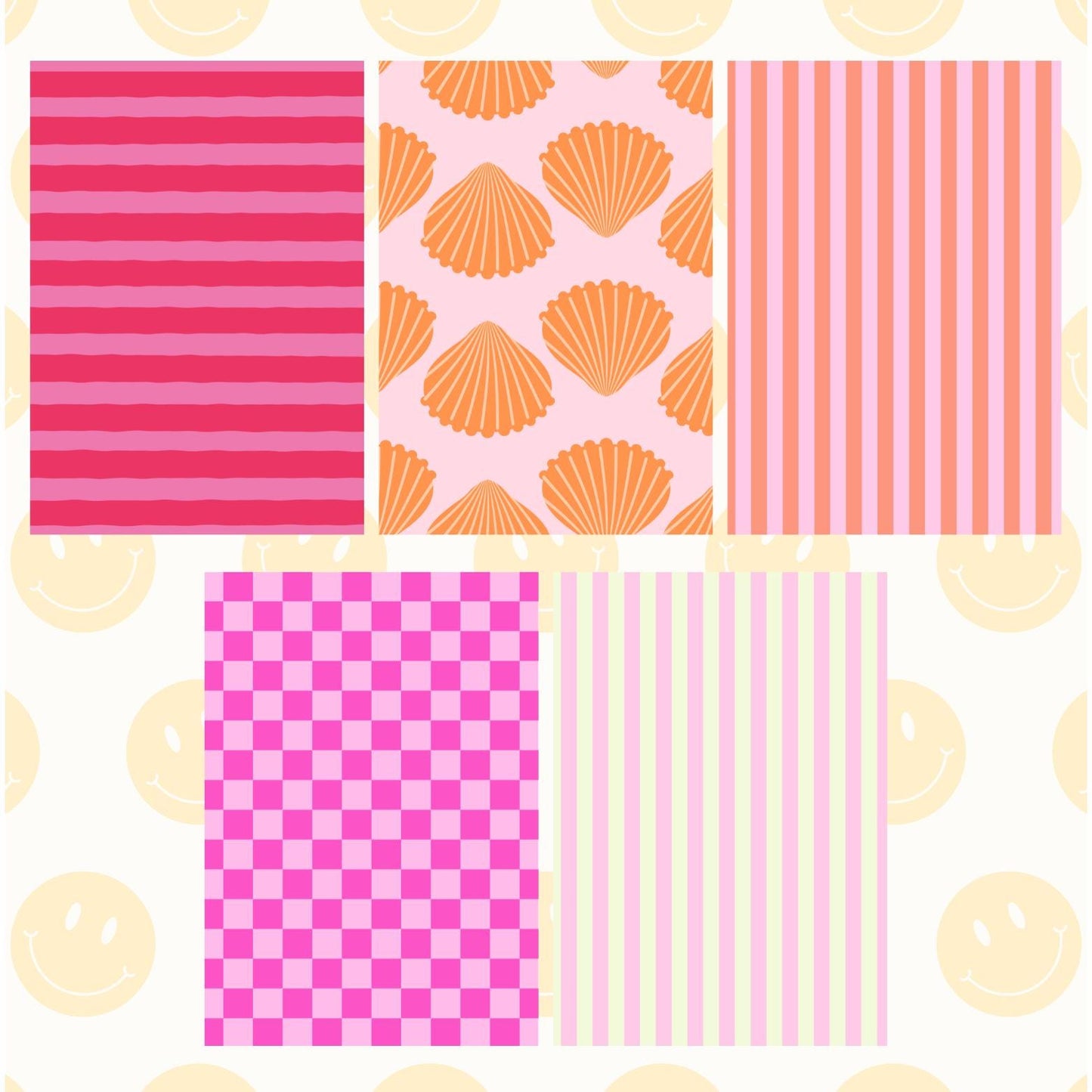 Pink Themed Scrapbook Paper Pack